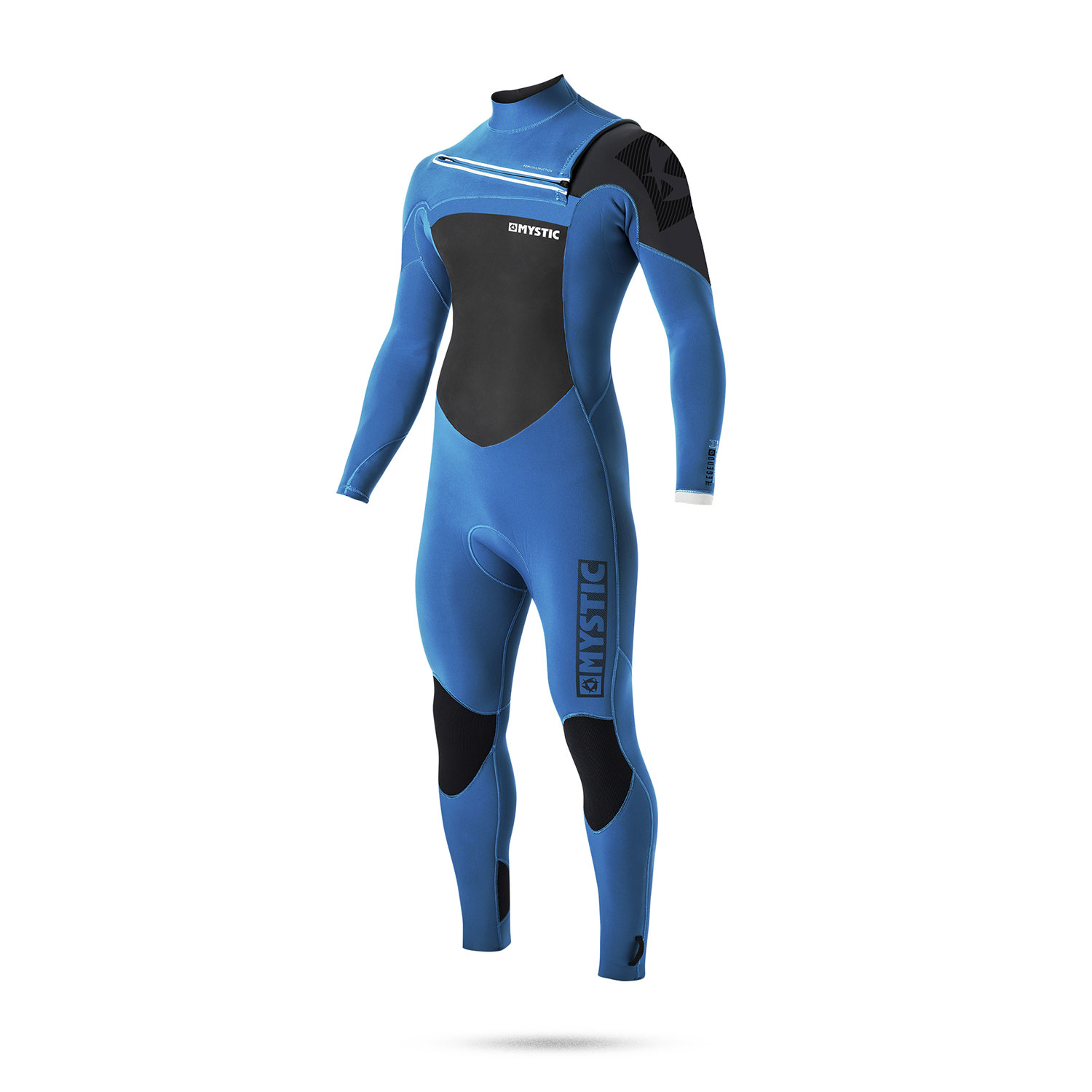 Mystic LEGEND 5/3 GBS Fast Dry Front Zip Wetsuit 2017 Blue eBay