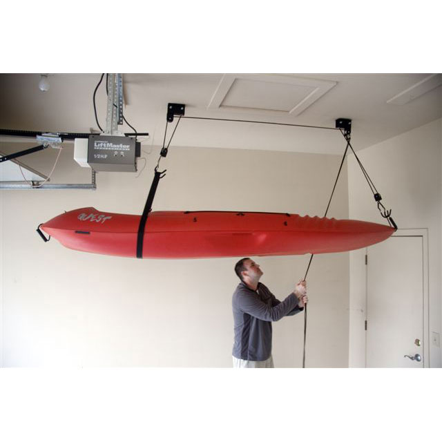 Gear Up UpandAway DLX Kayak & Canoe Storage Hoist System (100lb Capa