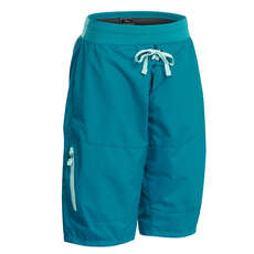 Palm Womens Horizon Shorts  - Blaugrün 12615