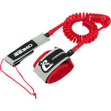 Cressi Coiled Sup Leash 10Ft - Rot