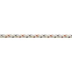 4Mm Marlow 8 Plait Dinghy Rope - Weiß / Meter