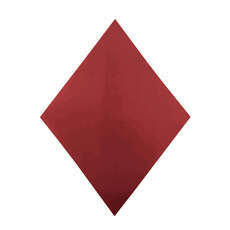 Roter Diamant (Rhombus) Für Weibliche Ilca-Segler