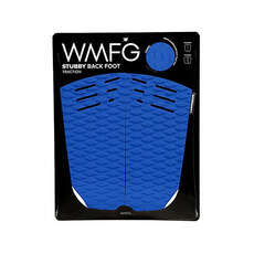 Wmfg Kiteboard Traction Pad - Stubby Back Fußpolster - Blau / Weiß