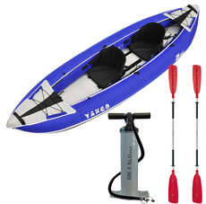 Z-Pro Tango 2 Inflatable Kayak Blue - Пакет Каяков Для 1 Или 2 Человек