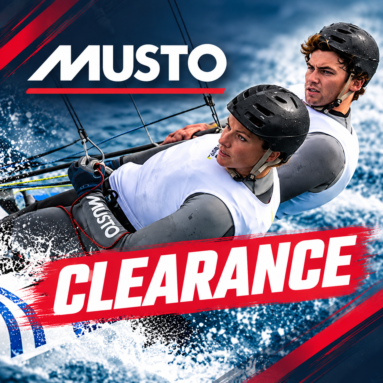 Musto clearance sailing clothing and equipment