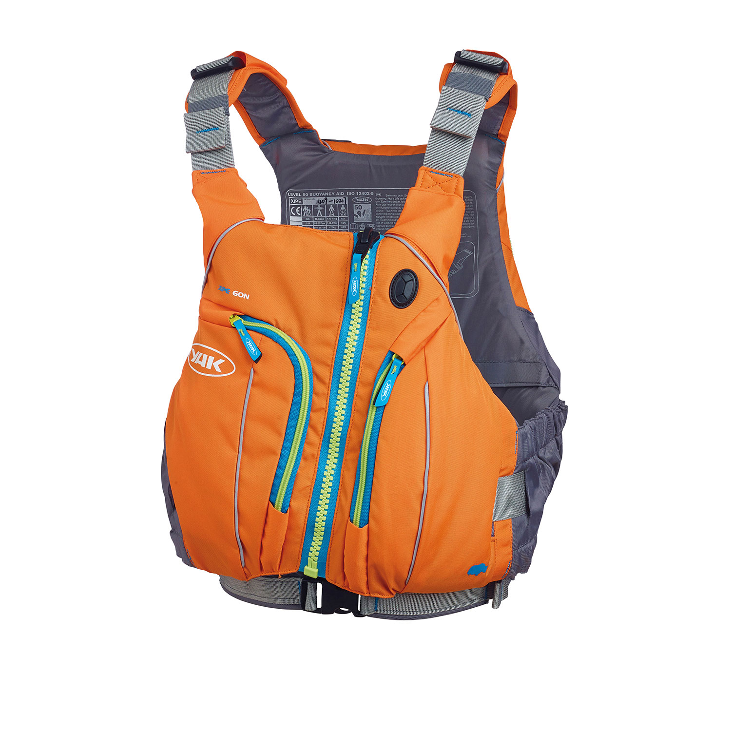 Yak Xipe 60N Touring / Recreation PFD Buoyancy Aid 2018 Orange