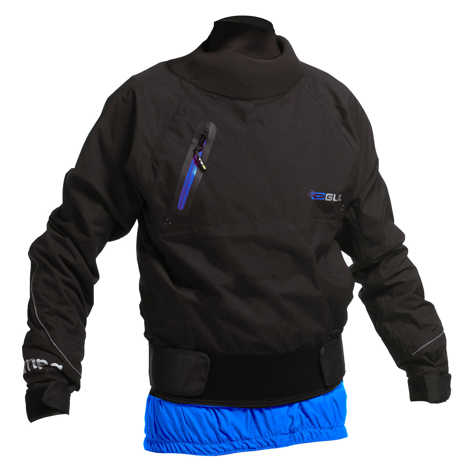 Gul Yampa Kayak Dry Cag 2018 Black Blue Coast Water Sports