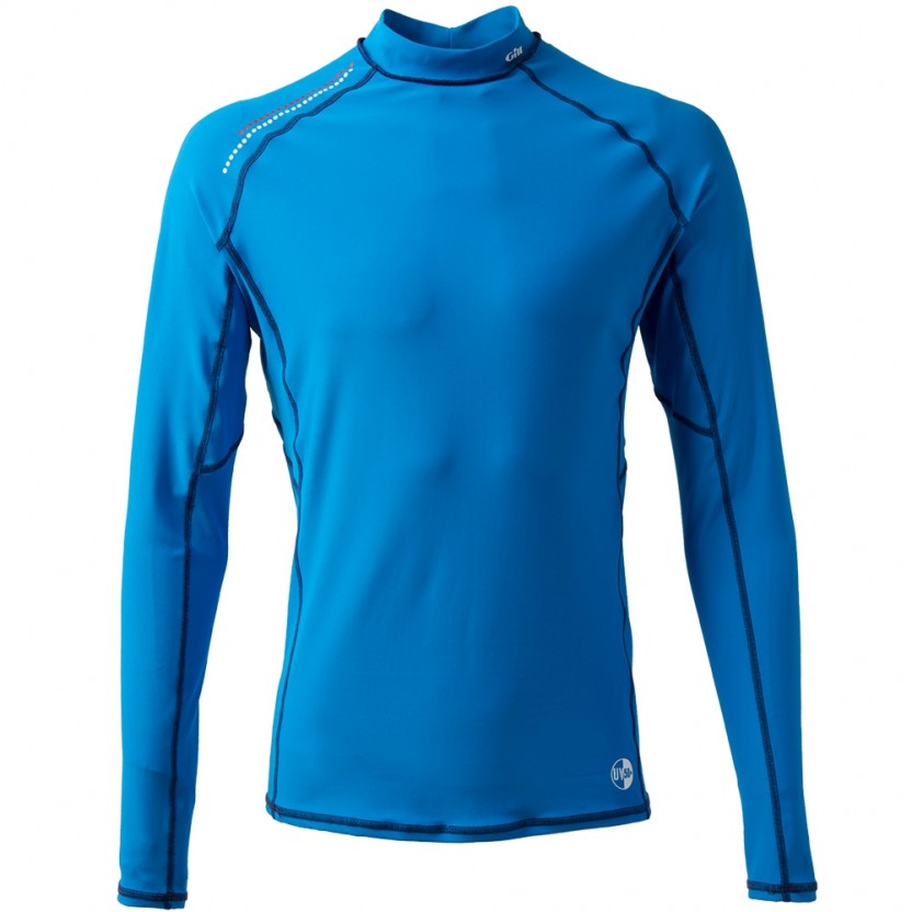 Gill Mens Pro Rash Vest Long Sleeve 2020 Blue Coast Water Sports