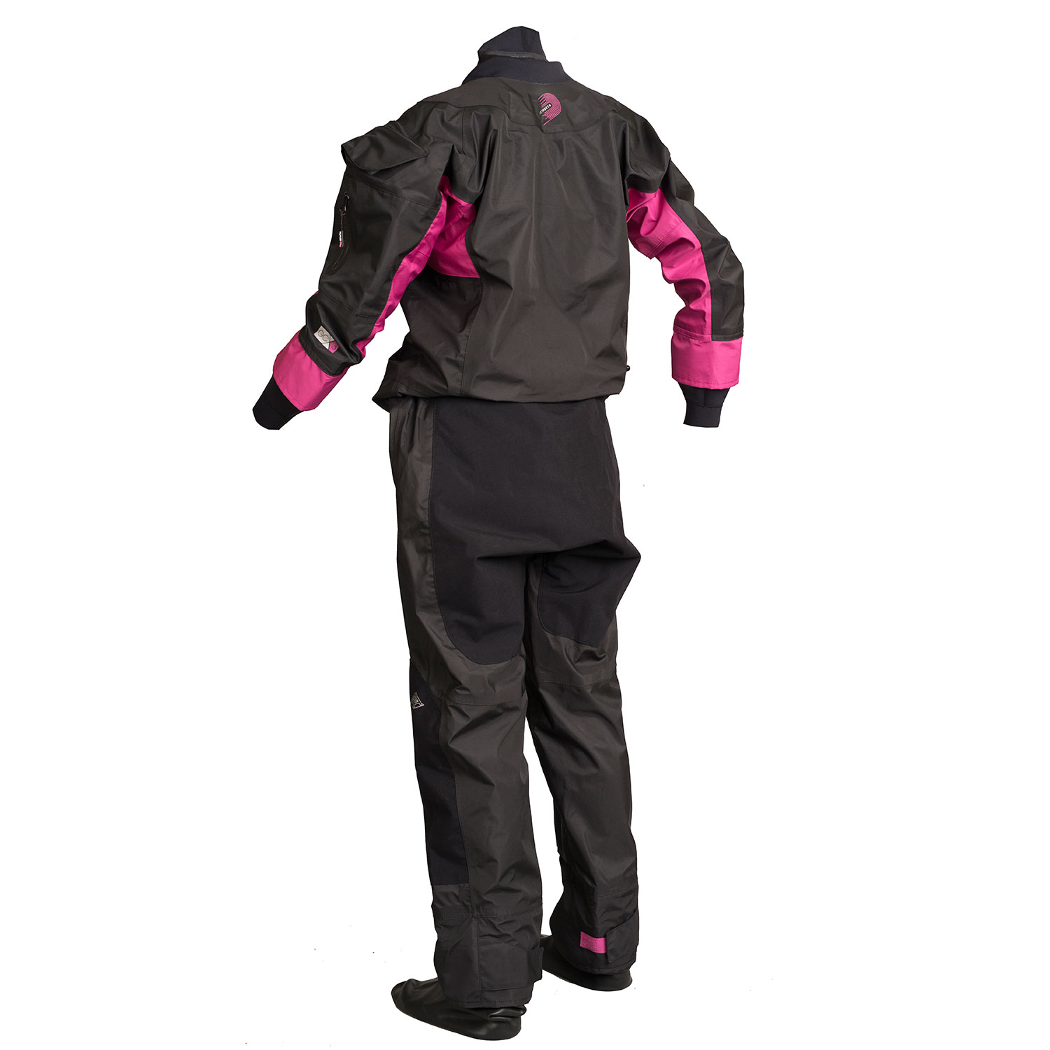 Gul Womens DARTMOUTH Drysuit 2018 Black/Pink FREE UNDERSUIT Coast