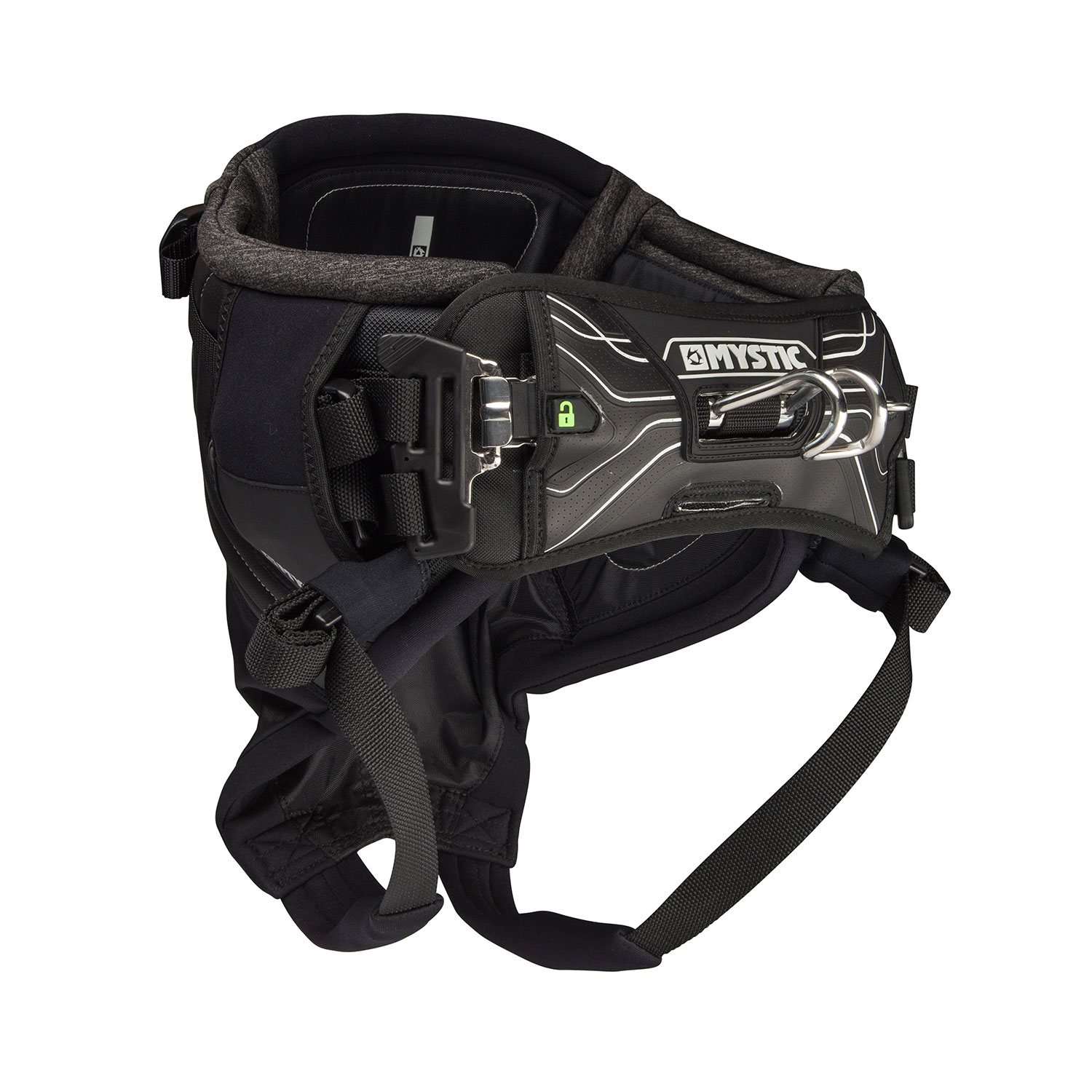 Mystic DRIVER Kitesurf Seat Harness 2022 Black