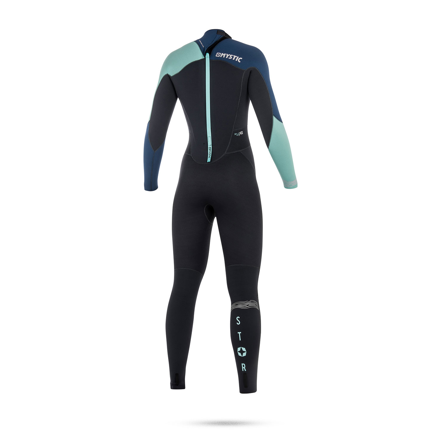Mystic Womens STAR 3/2mm GBS Backzip Wetsuit 2018 Navy Coast Water