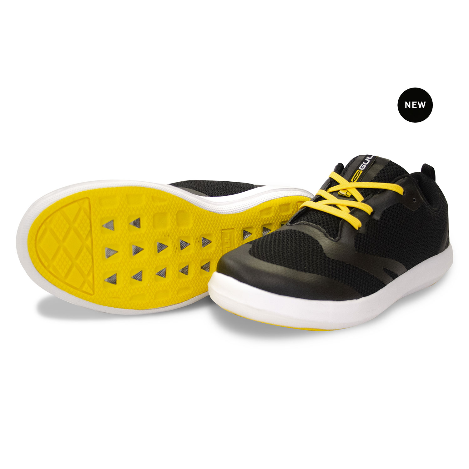 Gul Aqua Grip Hydro Shoes 2019 Black/Yellow Coast