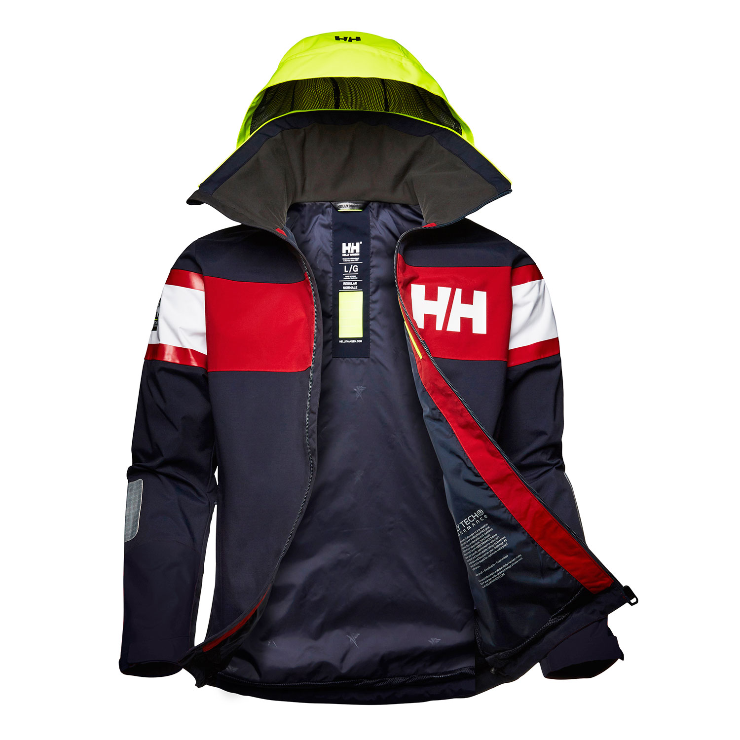 Helly Hansen Salt Flag Jacket Navy Coast Water Sports