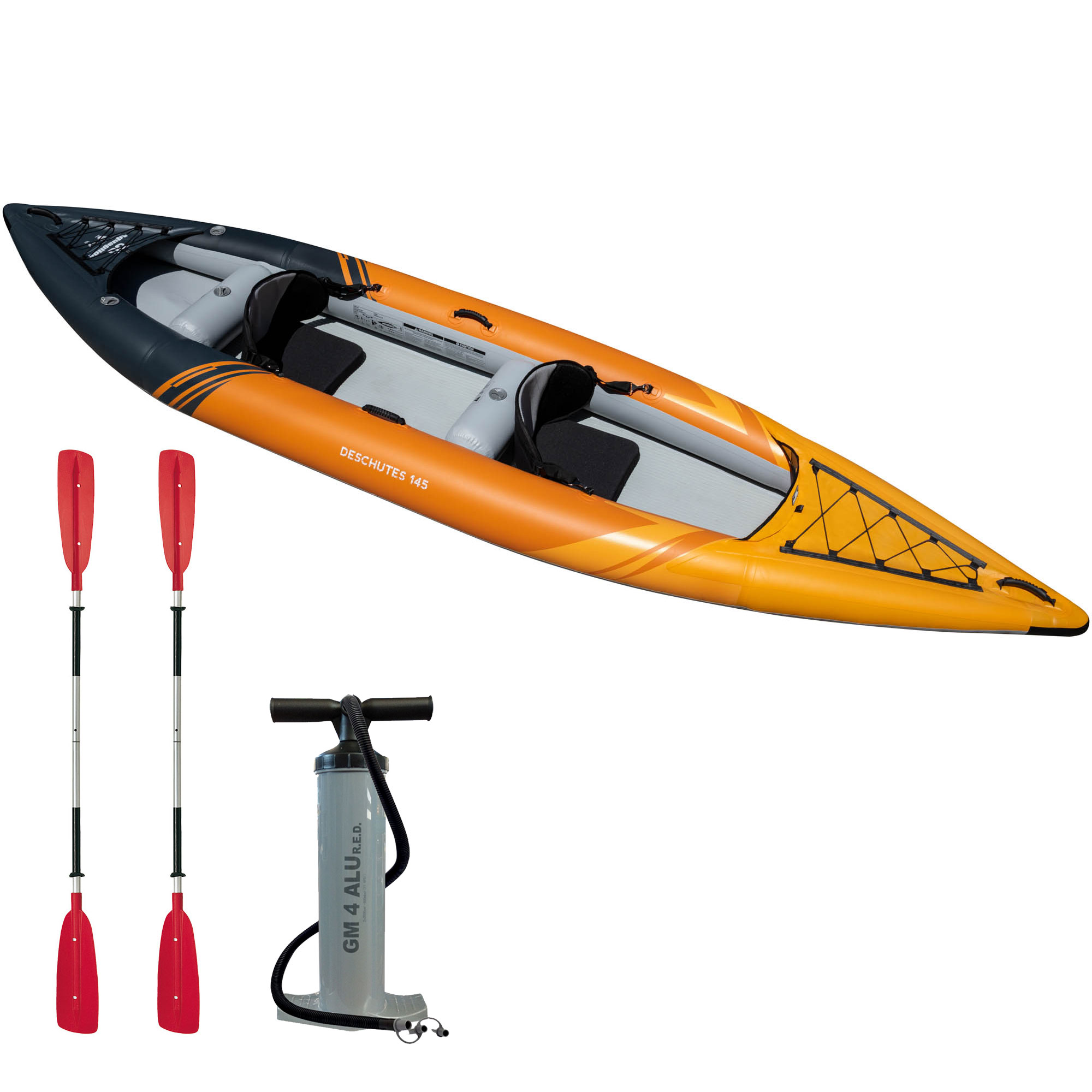 2021 Aquaglide Deschutes 145 Lightweight 2 Man Inflatable Kayak
