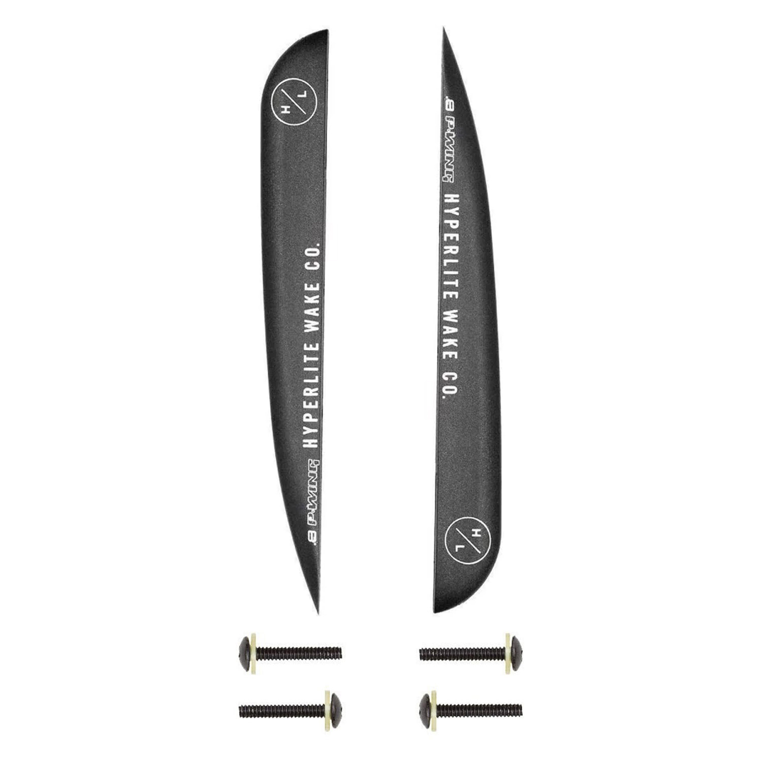 2022 Hyperlite 0.8 PWing 2 Pack Wakeboard Fin Kit With Fixings