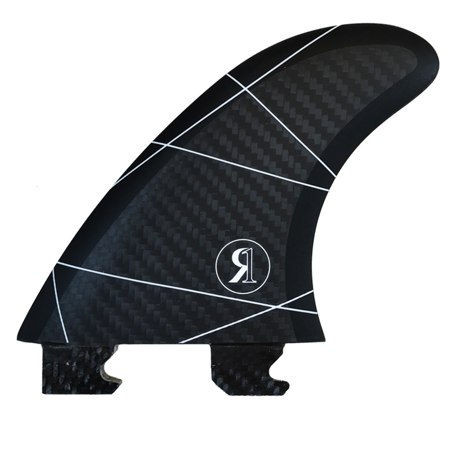 2022 Ronix FinS 2.5 Floating ToolLess Surf Fin Black