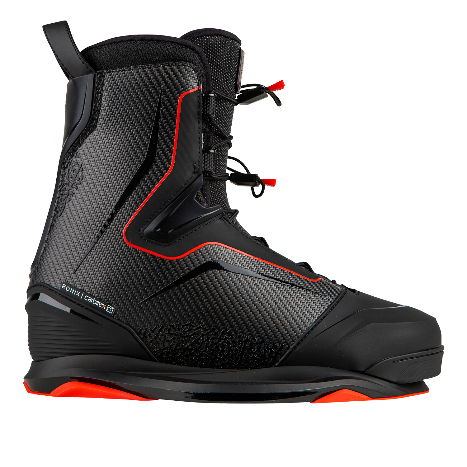2020 Ronix One Boot Intuition Wakeboard Boot Carbitex/Red Coast