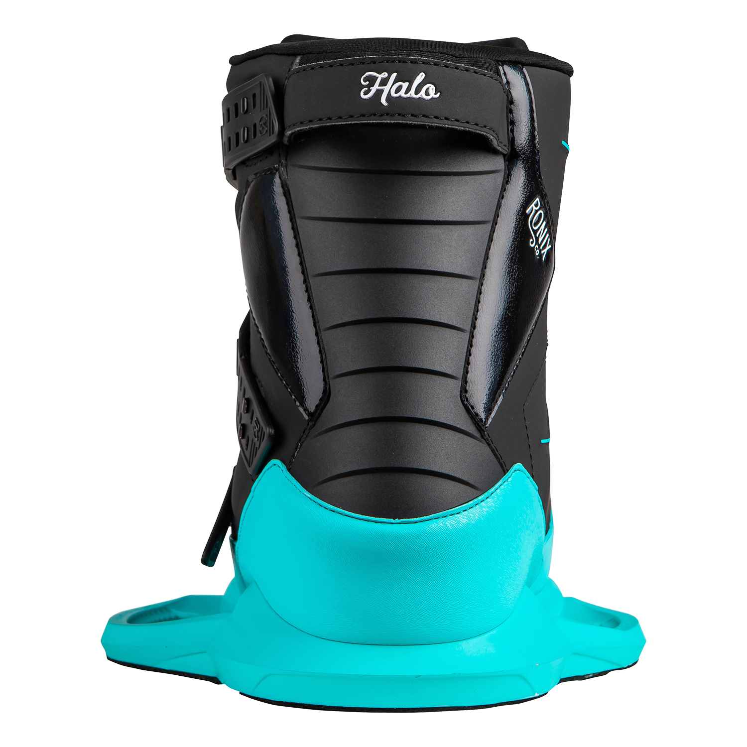 2020 Ronix Women's Halo Wakeboard Boot Black/Blue Orchid Coast