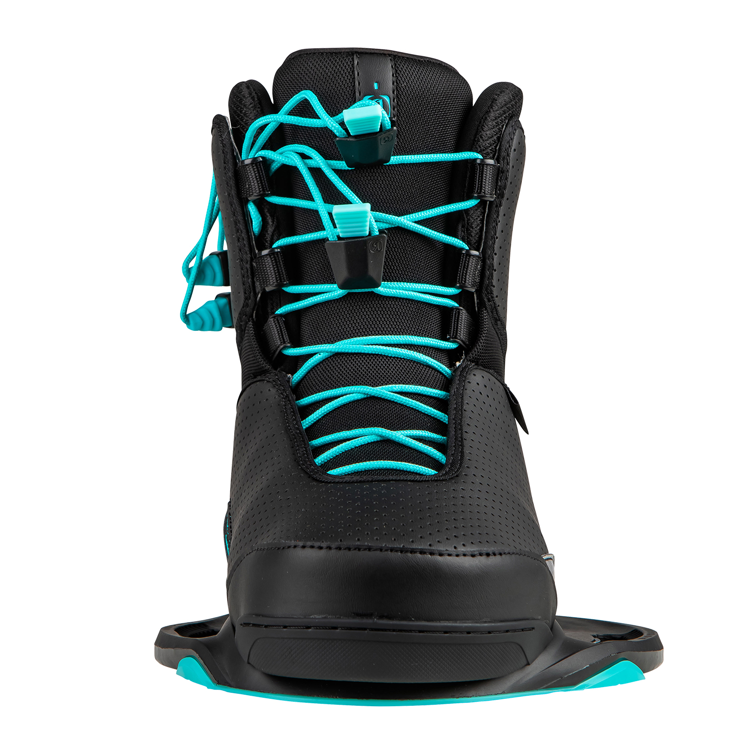 2020 Ronix Women's Signature Wakeboard Boot Black/Shift Coast Water