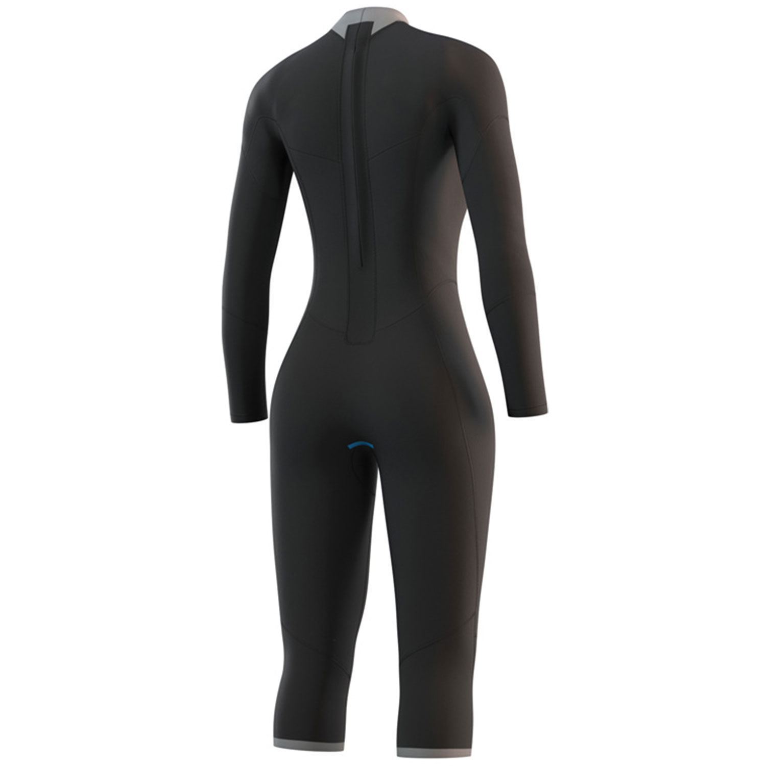 2023 Mystic Womens Brand 3/2mm Back-Zip FL Shortleg Wetsuit - Night ...