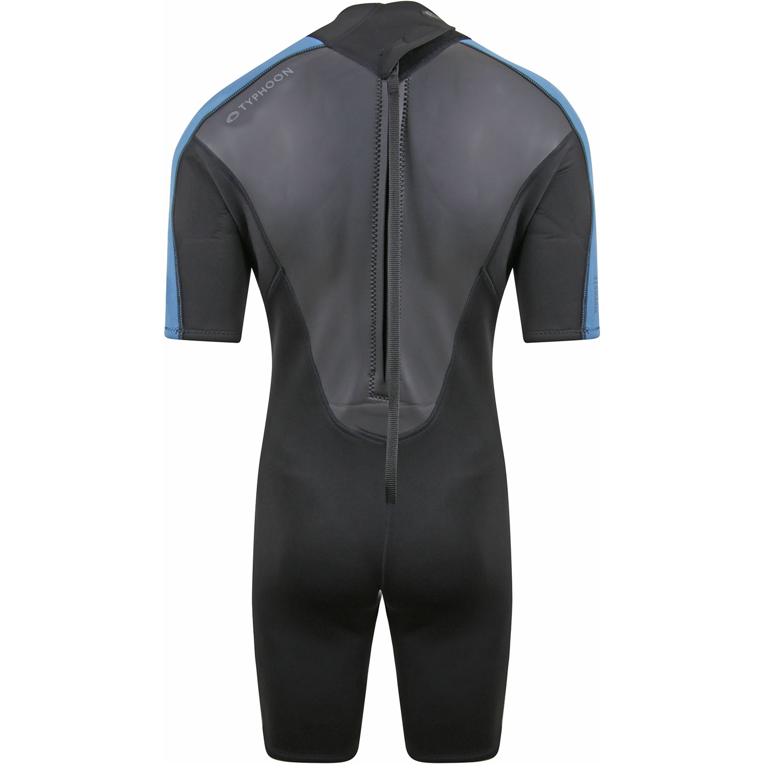 Typhoon Swarm3 3/2mm Shorty Wetsuit 2023 Black/Blue Steel 250983