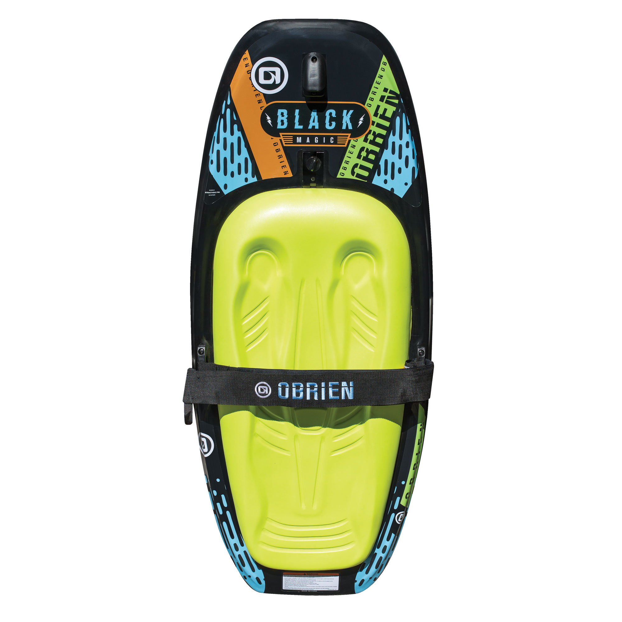 Obrien Black Magic Kneeboard 2021 Black/Yellow Coast Water Sports