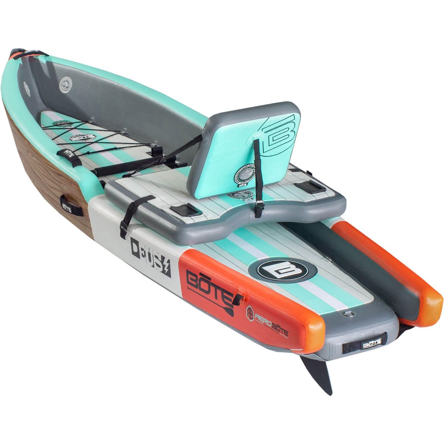 2023 Bote Deus 11' Aero Inflatable Kayak - Classic Cypress 110iDE22CL