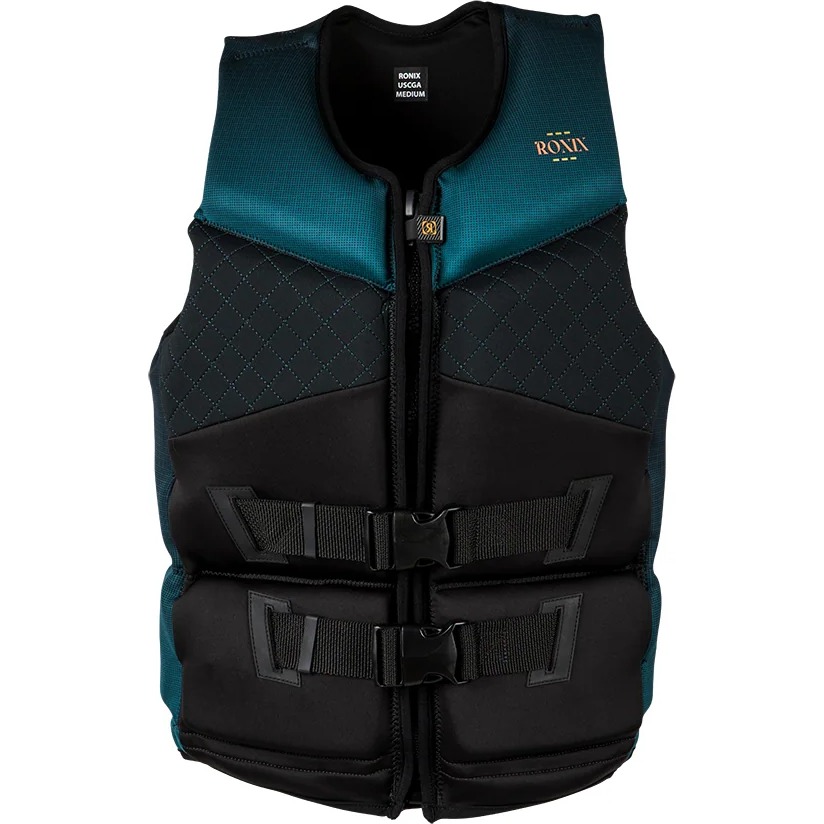 Ronix Womens Supernova Capella 3.0 Impact Vest - Black/Teal