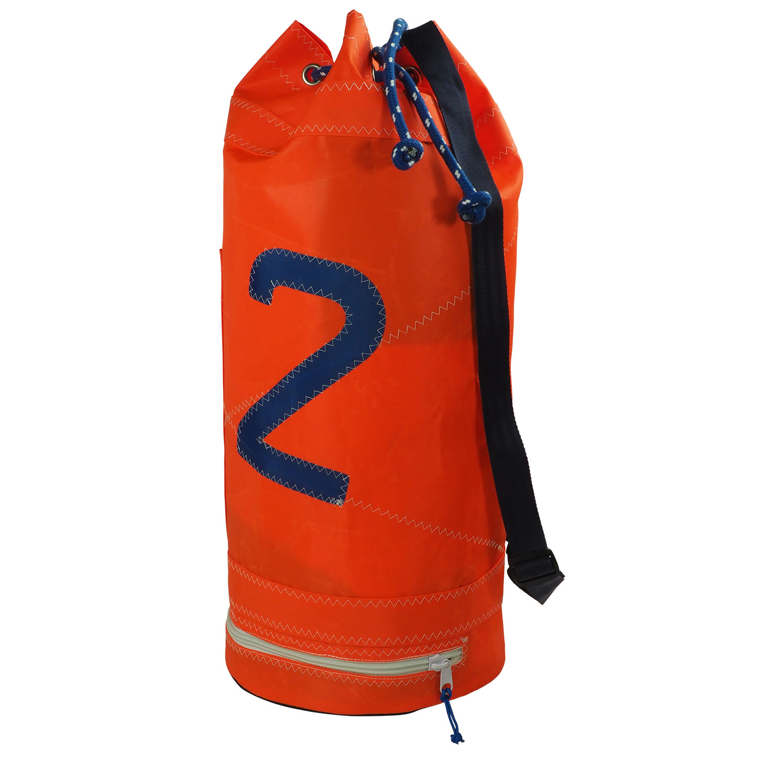 Bainbridge Sailcloth Sail Number Duffel Sailing Bag Orange 43 Ltr