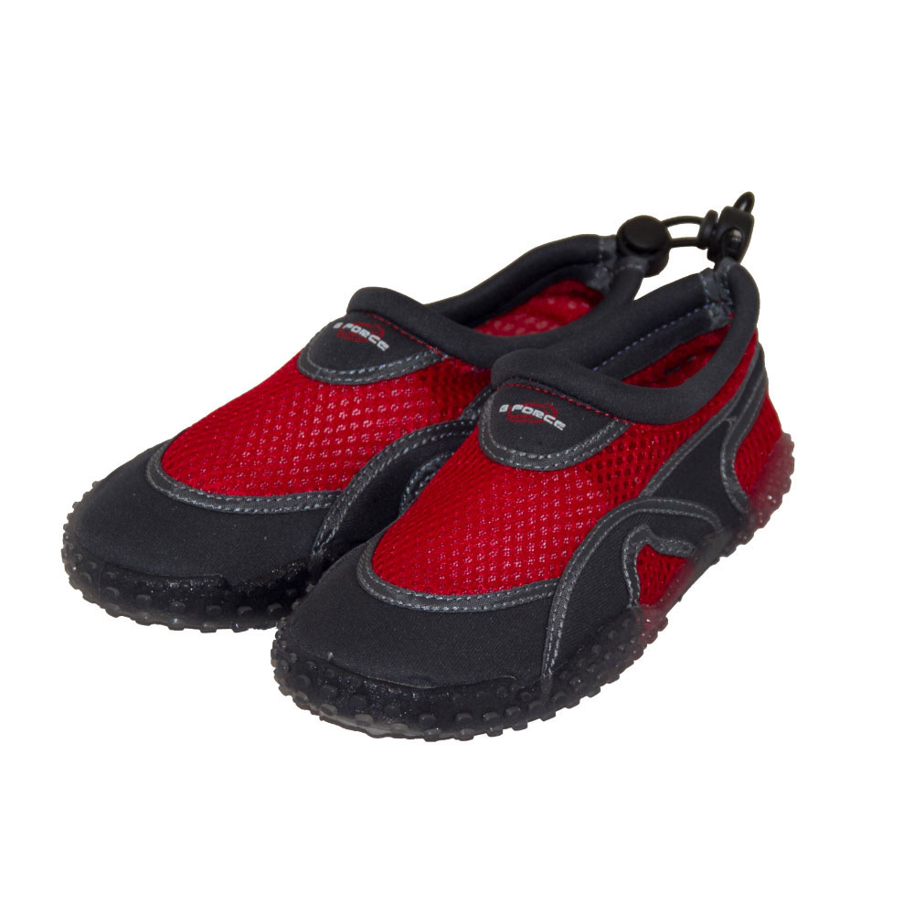 Gul Junior Aqua Beach Shoes 2017 Red/Charcoal Coast Water Sports