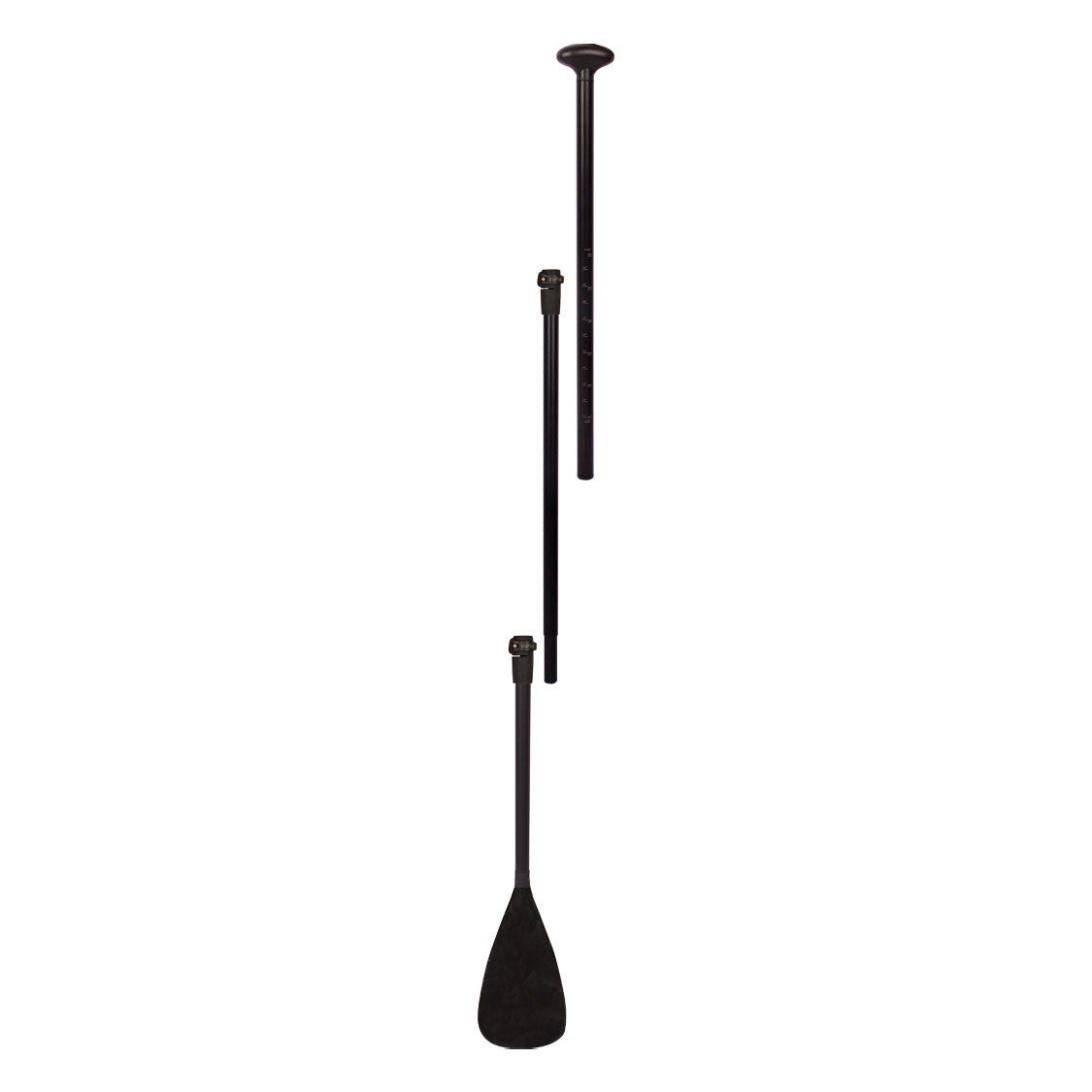 Bravo Fibreglass SUP Paddle 3 Piece Black Coast Water Sports