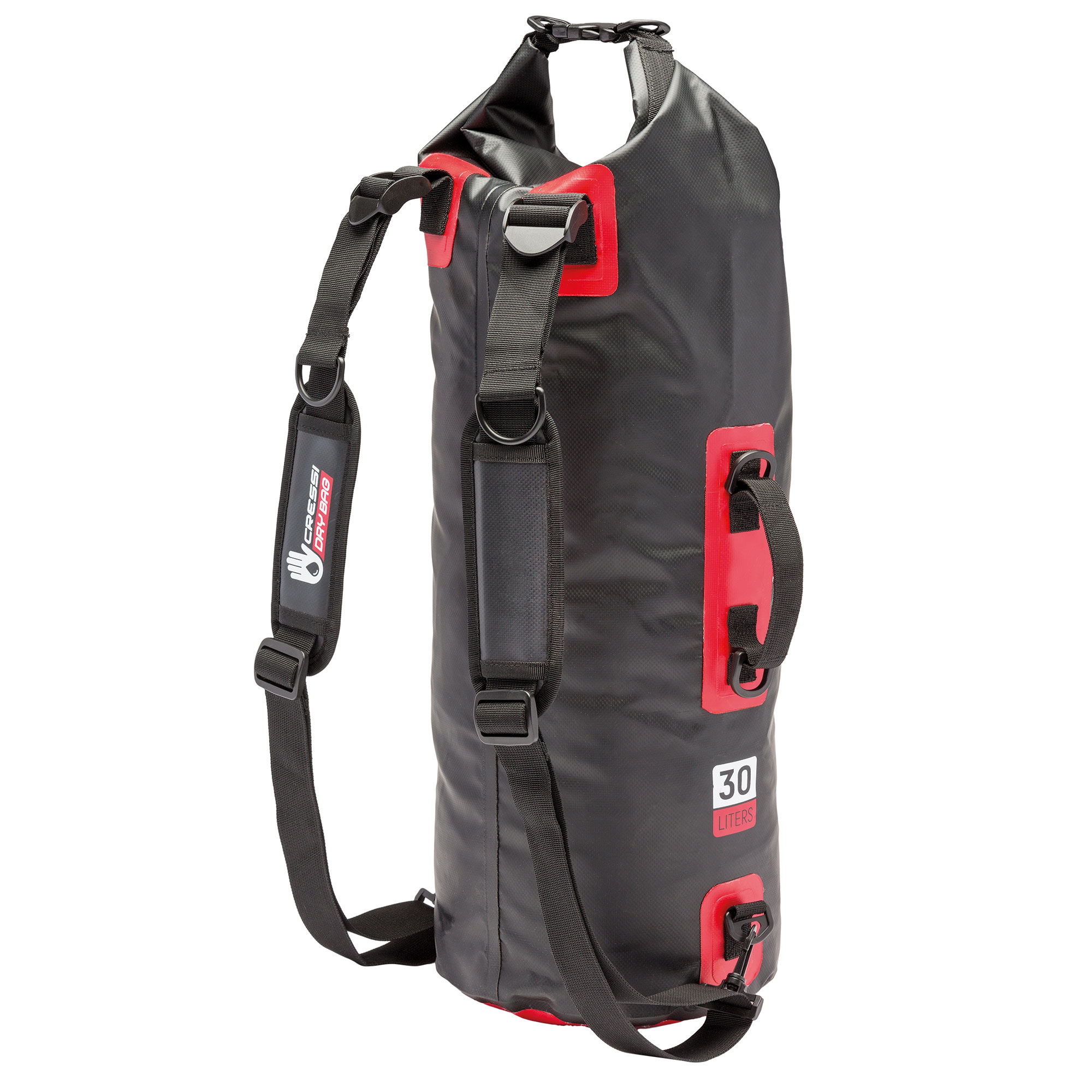 Zaino Cressi Octopus Dry Bag - 30L - Nero | Coast Water Sports | Great  Deals on Sailing Clothing | Drysuits and Watersports Equipment