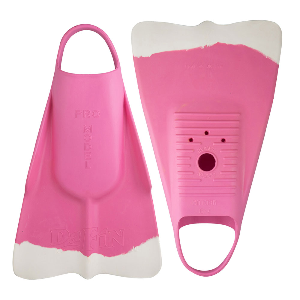 DaFin Swim Fins / Bodyboarding Fins Pink/White 2023