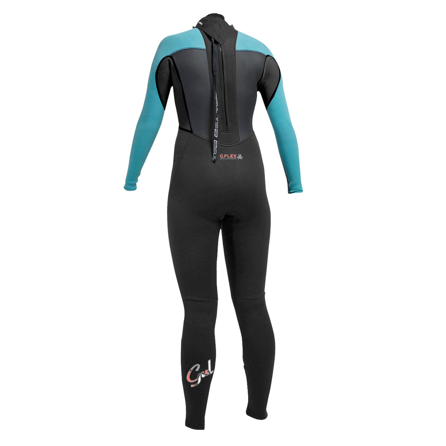 Gul Junior Girls RESPONSE 3/2mm Wetsuit 2017 Black/Turq Coast Water