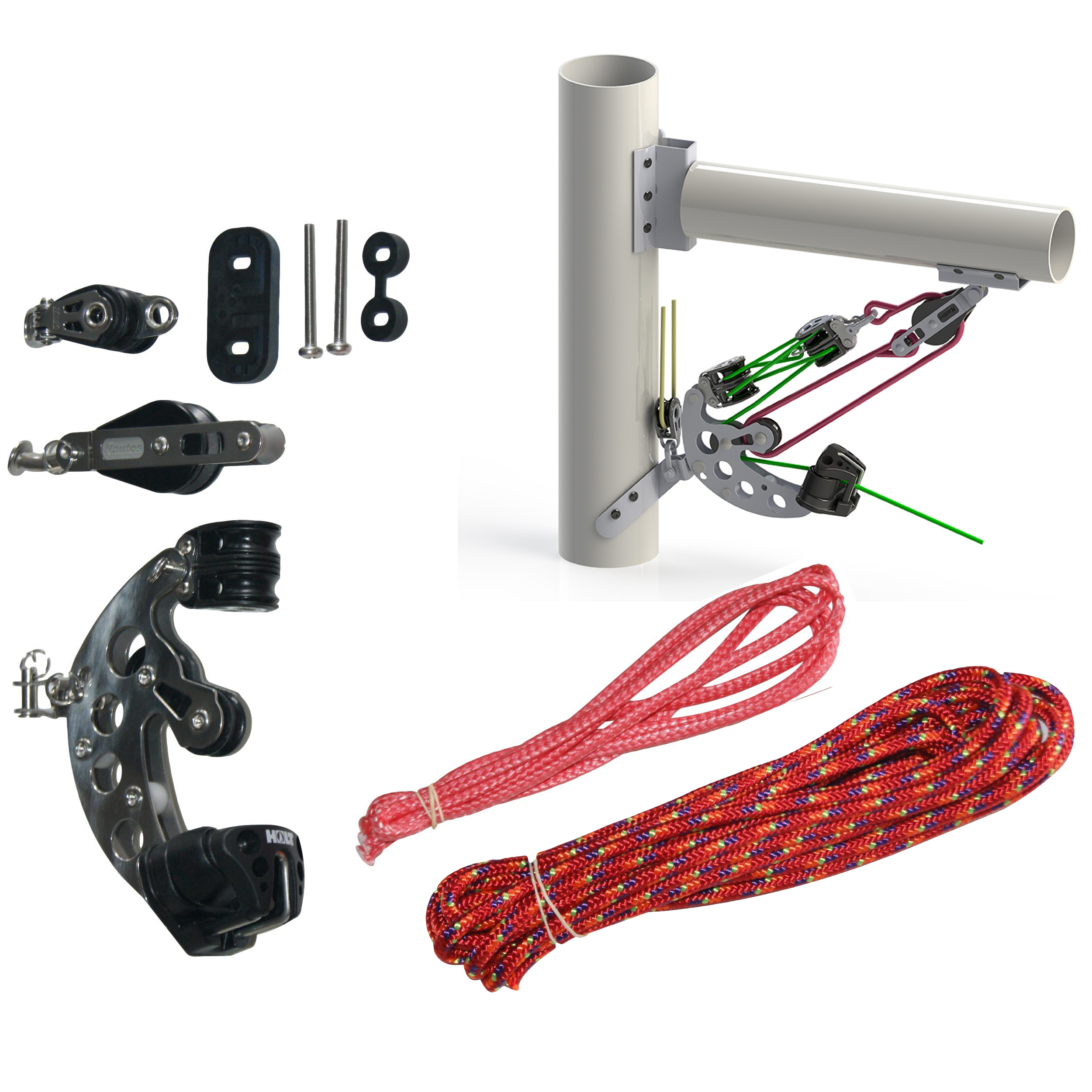 Replica Laser® / ILCA Vang (Kicker) System Coast Water Sports Great