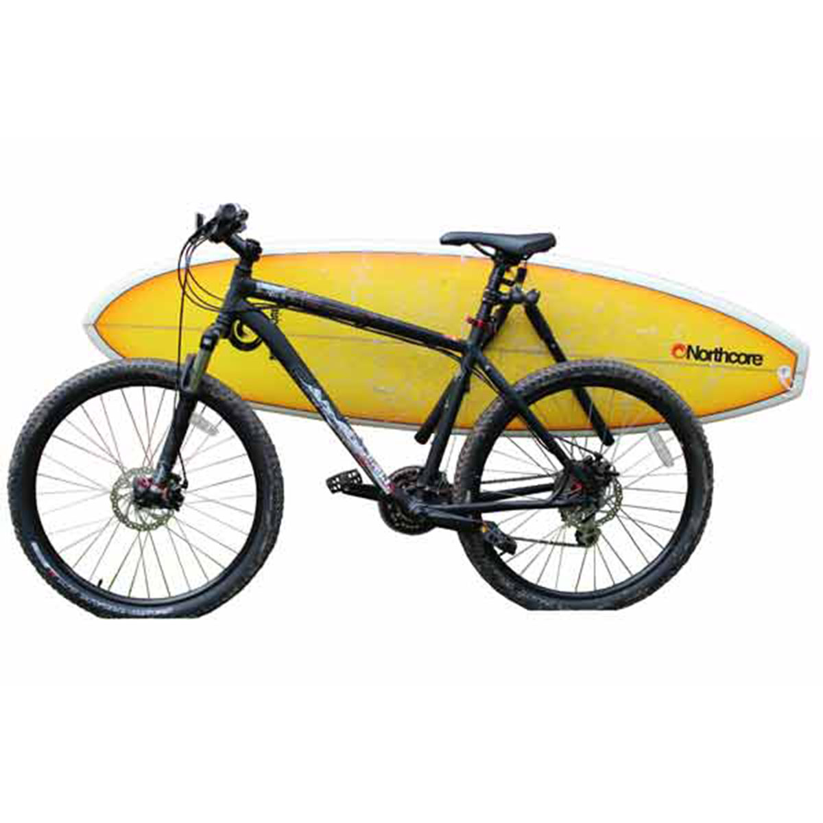 Northcore LowRider Bycycle Surfboard Carry Rack Coast Water Sports