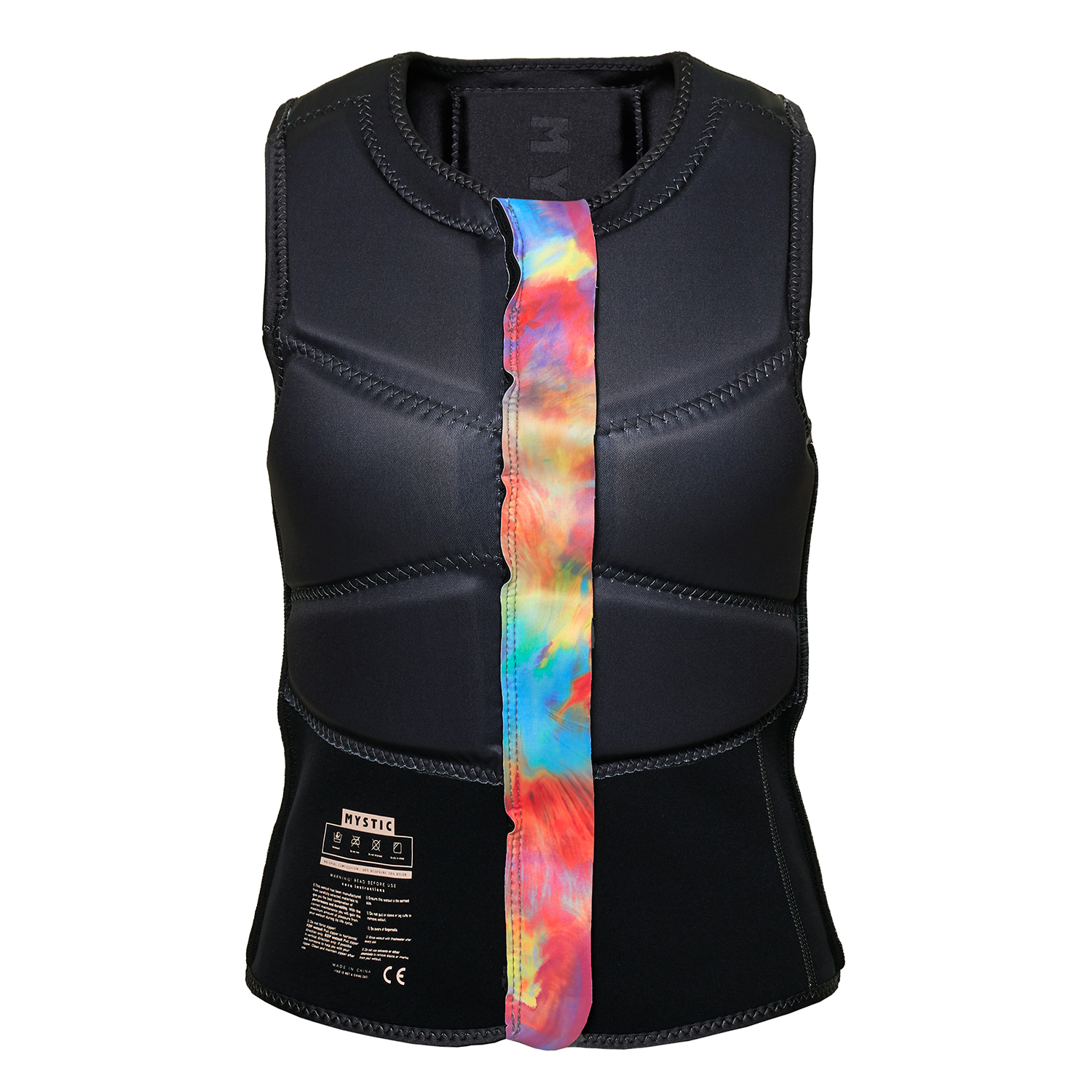 Mystic Womens Ruby Kite Surfing FrontZip Impact Vest Dark Grey 220143