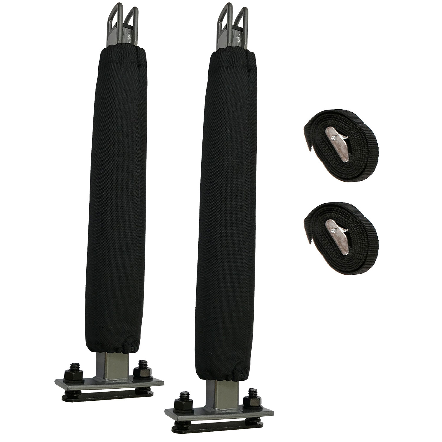 Ruk Sports Canoe//Kayak Upright Bars for Aero Bars T-Track Adapter