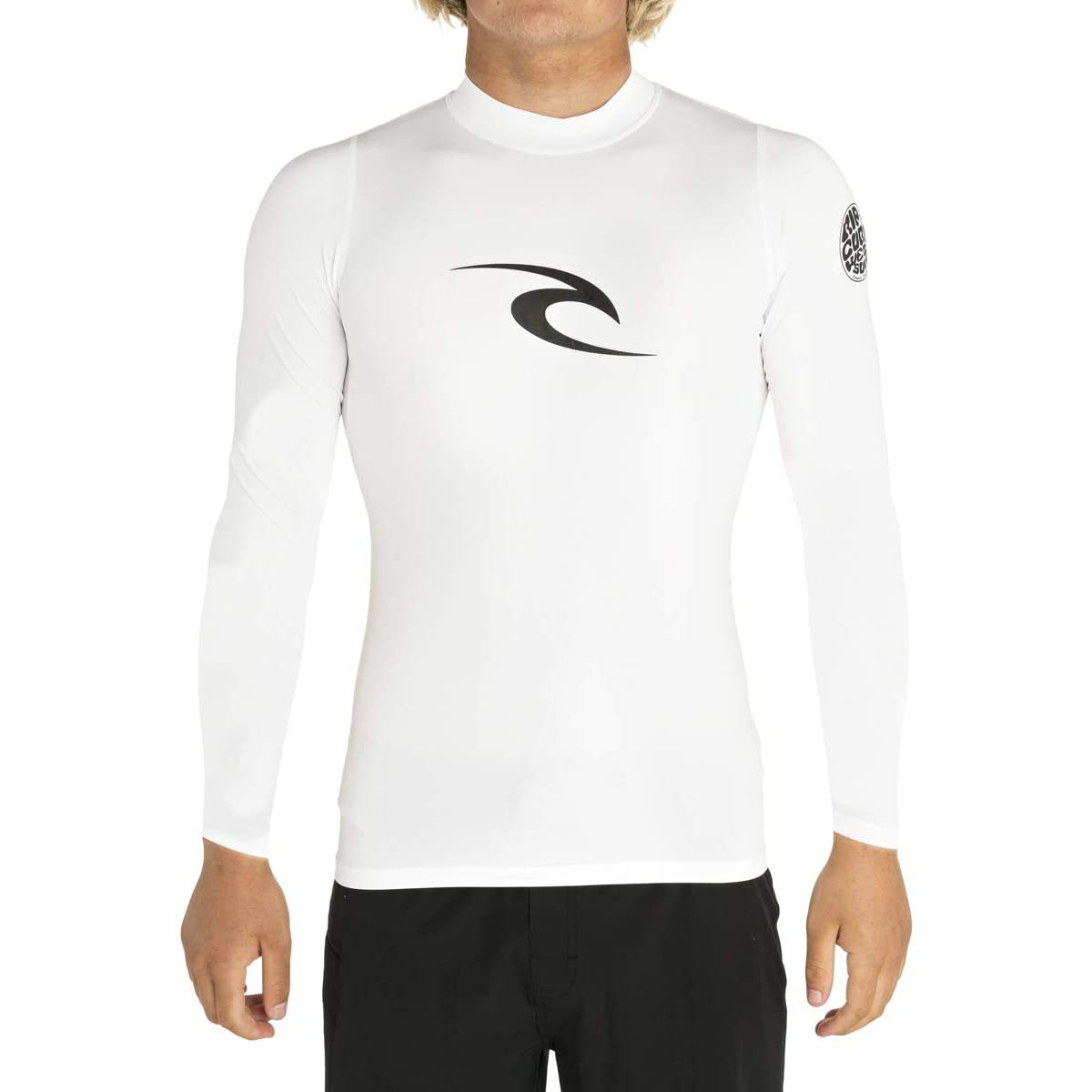 Rip Curl Corpo Long Sleeve Uv Rash Guard 2020 Bianco Coast Water Sports