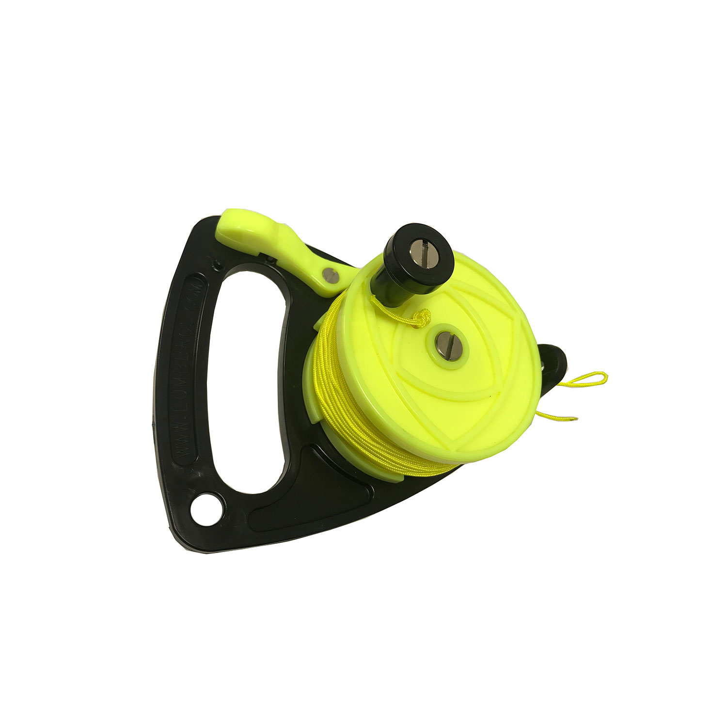 2021 Lumb Bros SMB Reel 65m Ideal Kayak Anchor Line Black/Yellow