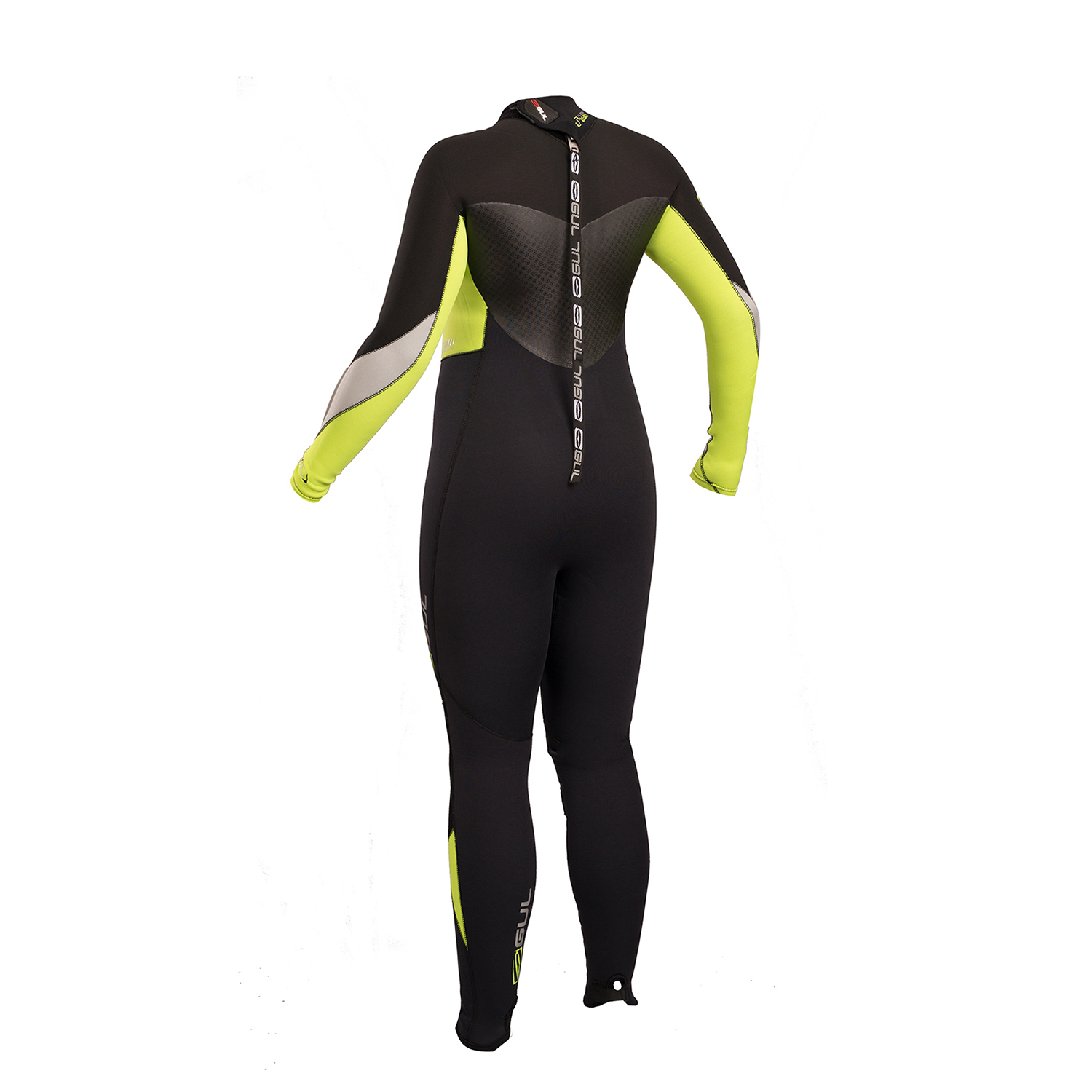 Gul Junior Response 4/3mm BS Wetsuit 2019 Black/Lime Coast Water Sports