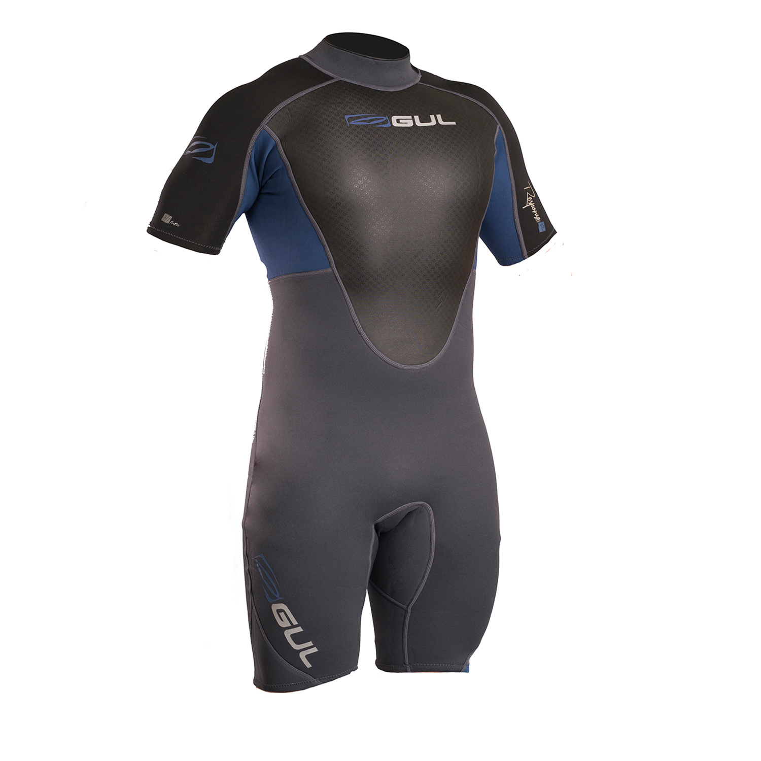 Gul Response 3/2mm Flatlock Shorty Wetsuit 2018 Blue/Graphite Coast