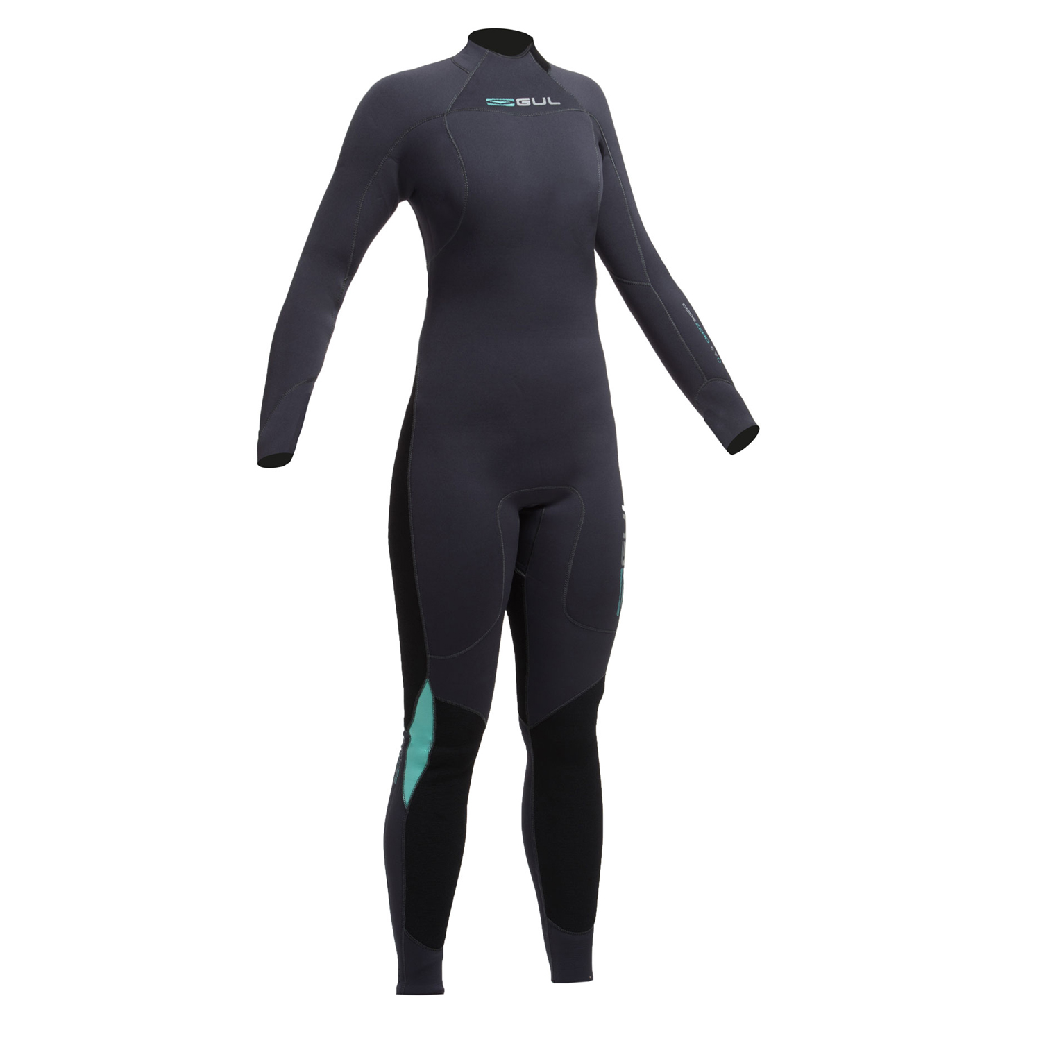 Gul Women Code Zero 4/3mm Blindstitched Wetsuit 2018 Jet Coast