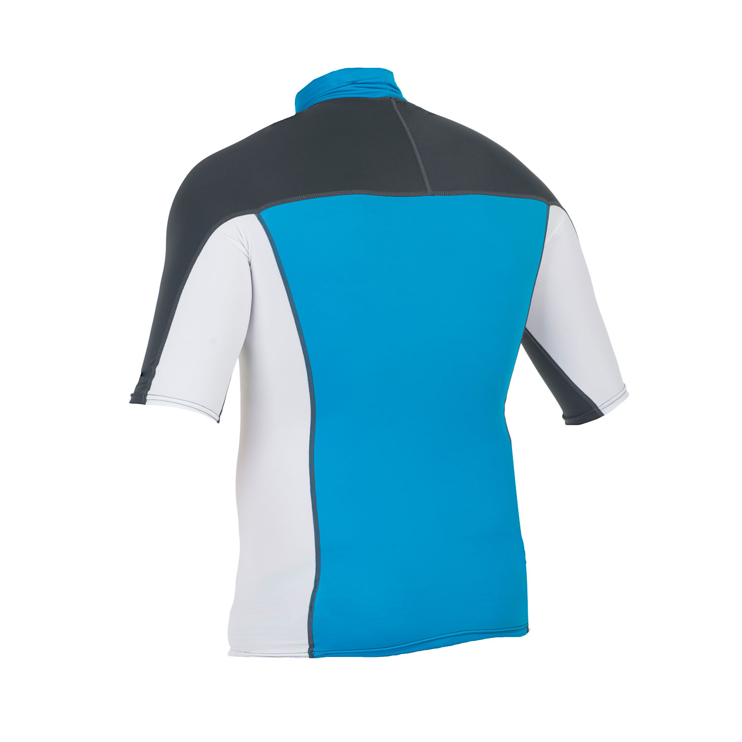 Gul XOLA Mens Short Sleeve Rashguard 2015 - Blue/White