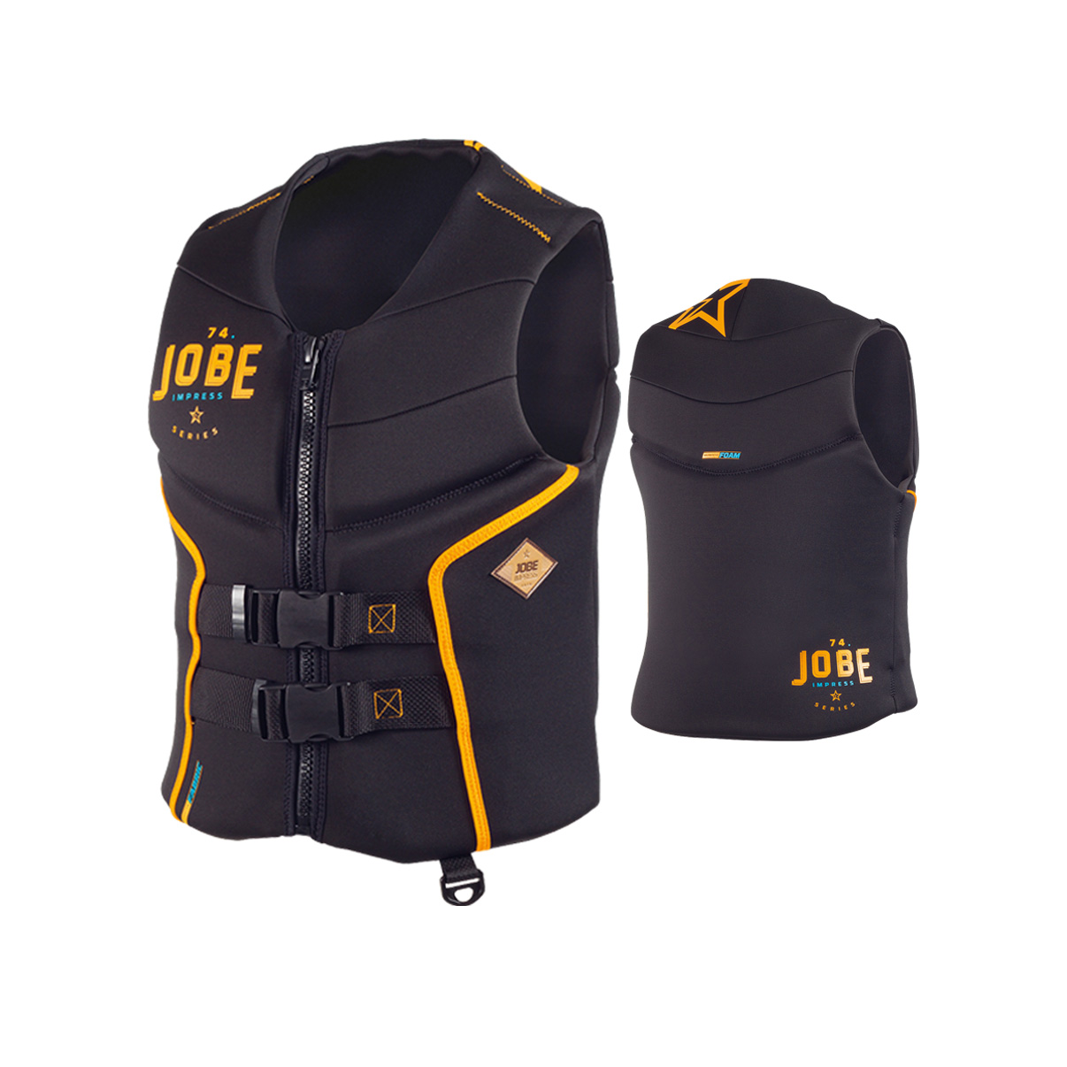 Jobe Mens Impress Segmented Neo Impact Vest - Orange