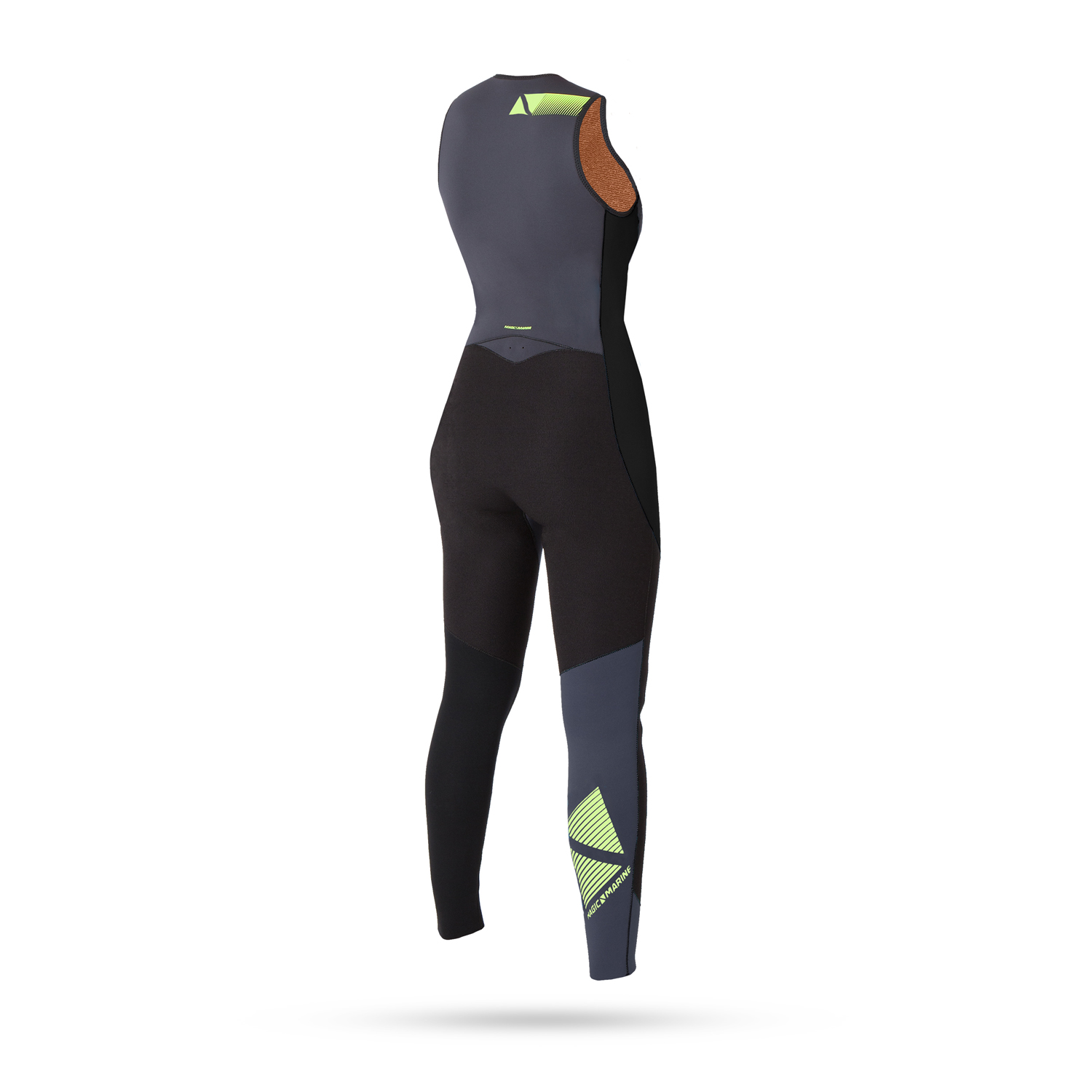 Magic Marine Womens Ultimate 4mm Long John Wetsuit 2018 Black Coast