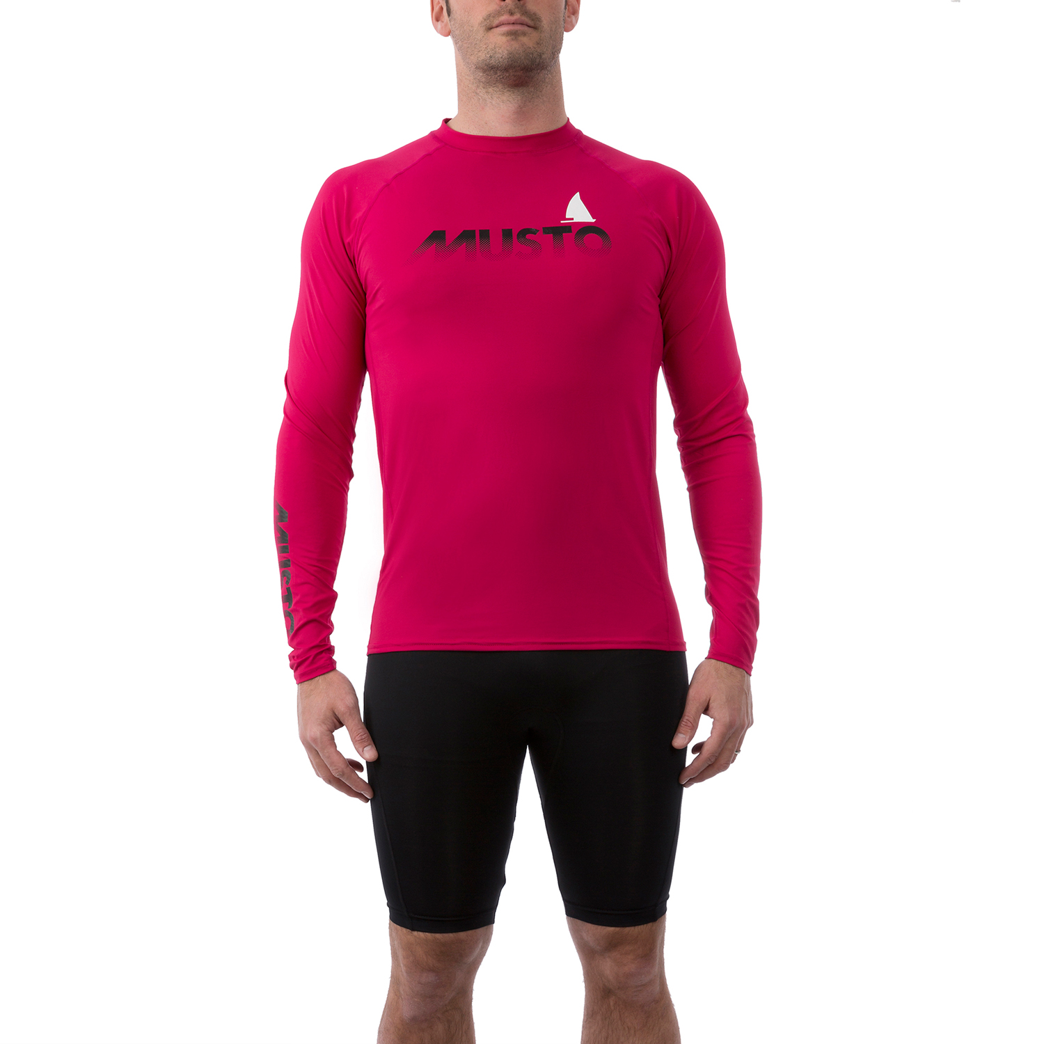 Musto Insignia UV Fast Dry Rash Guard - Cerise