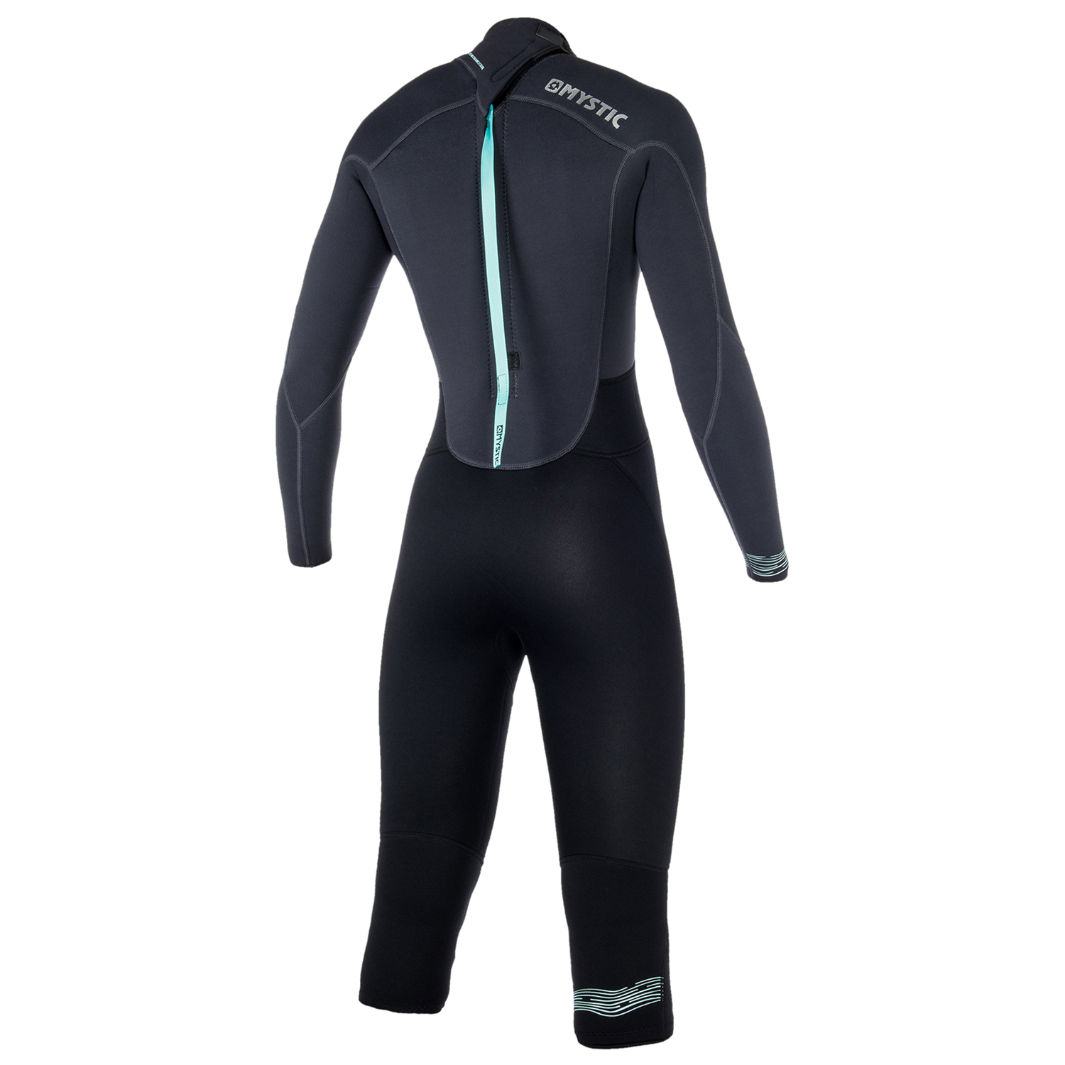 Mystic Brand 3/2mm BackZip Longarm Shortleg Wetsuit 2019 Black
