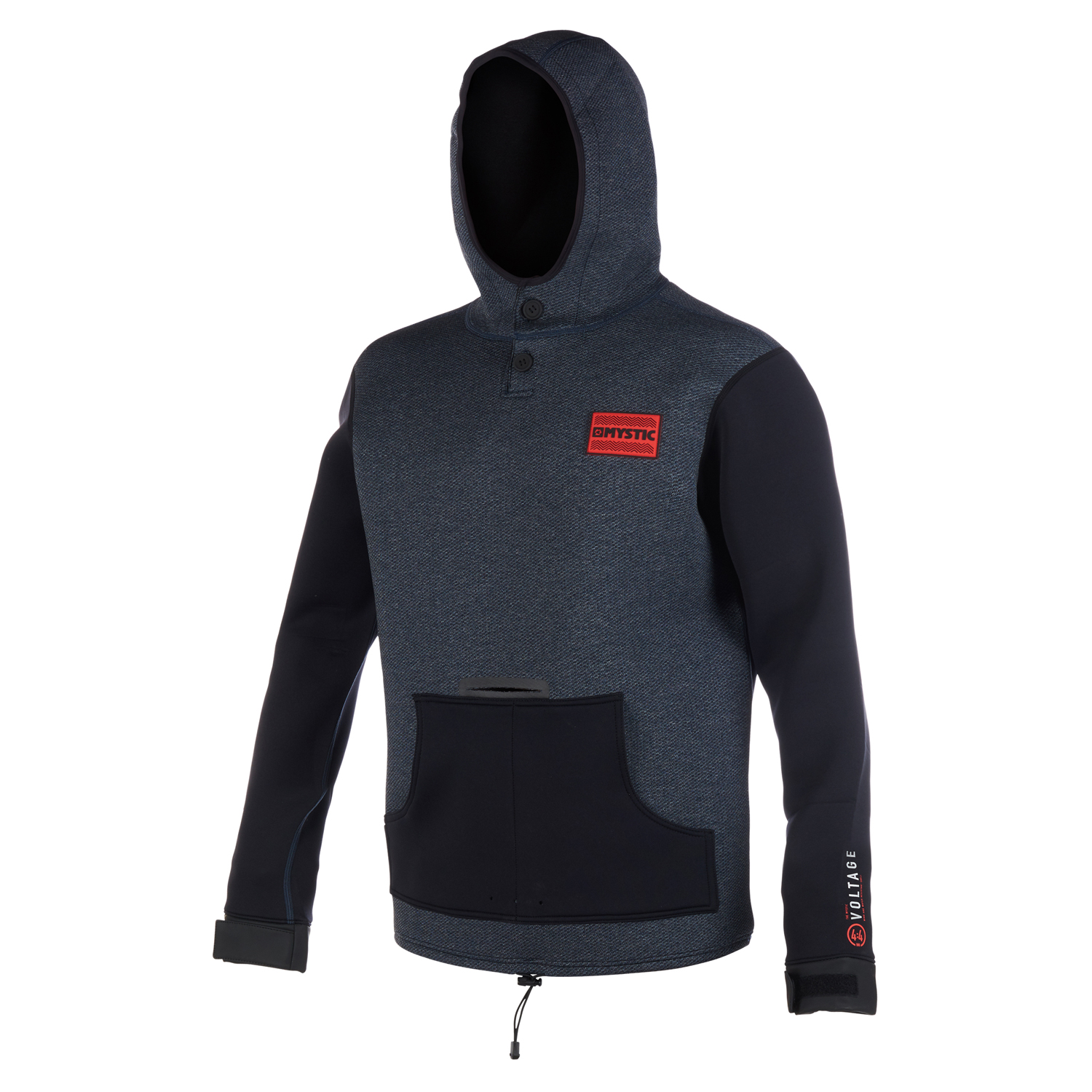 Mystic Voltage Sweat Neoprene Hoody 2019 Navy/Red