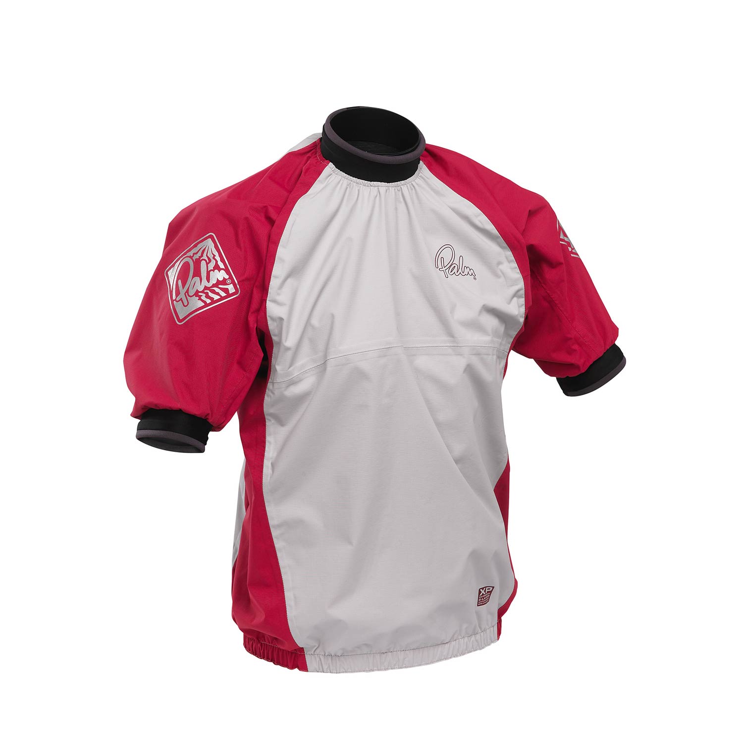 Palm Vortex Short Sleeve Jacket - Red